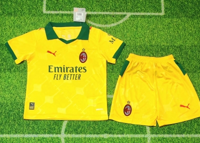 2526 kids kit AC third soccer jersey